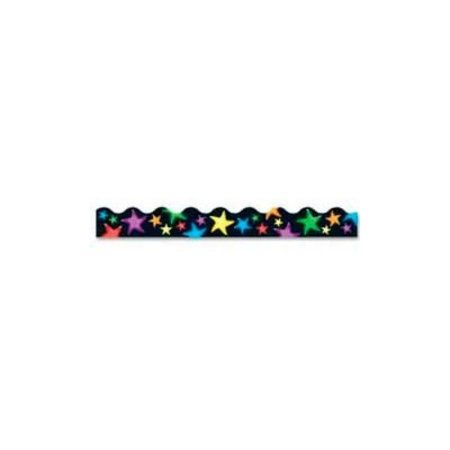 TREND ENTERPRISES Trend¬Æ Gel Stars Terrific Trimmers, 2-1/4" x 39', Assorted, 1 Pack T92322